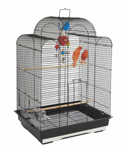 Rainforest Cages San Luis Small Bird Cage - Black